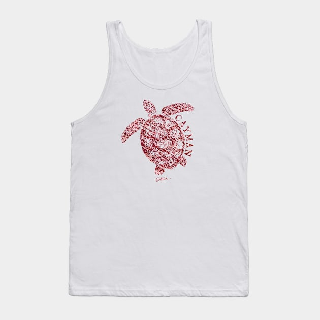 Cayman Sea Turtle Tank Top by jcombs